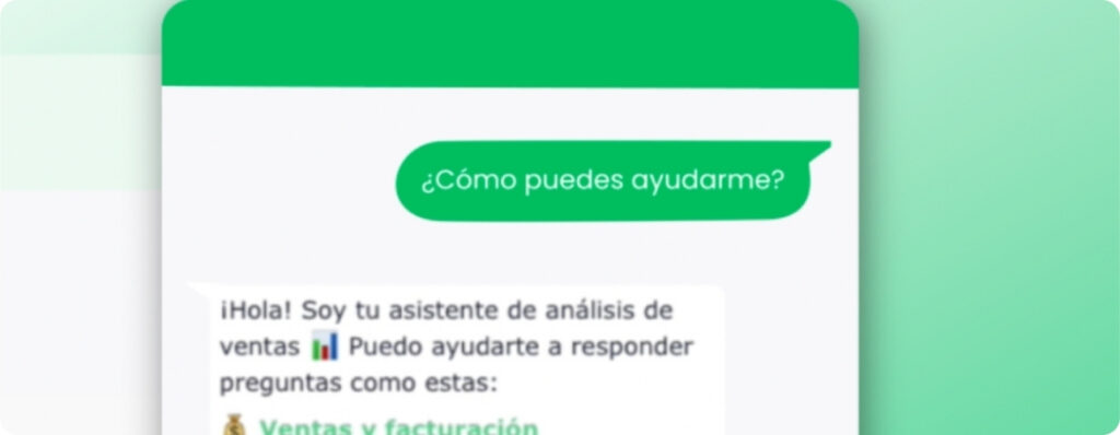 El nuevo Asistente IA de Glop