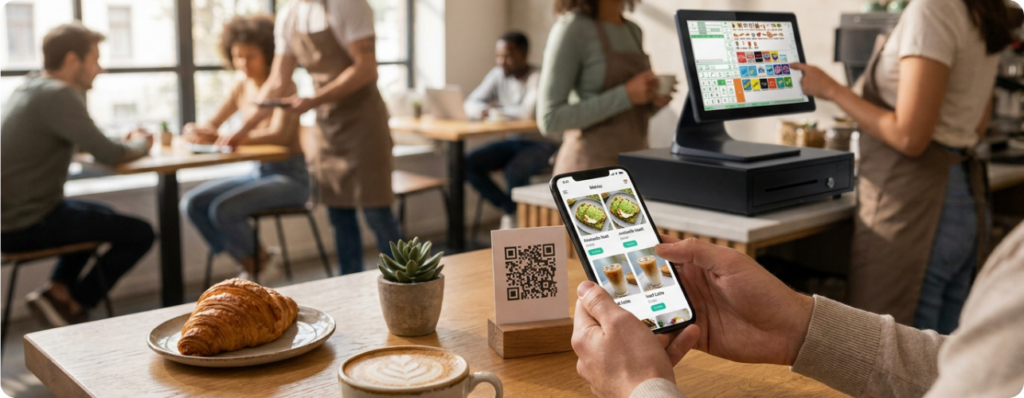 Carta digital QR para agilizar la rotación de mesas en cafetería